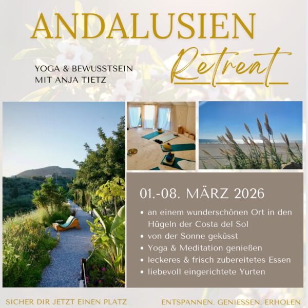 Reservierung Andalusien Retreat 2026 - Yoga und Bewusstsein mit Anja Tietz – Bild 2